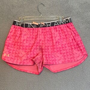 Under Armour YXL Hot Pink Running Shorts Activewear Athletic Wear